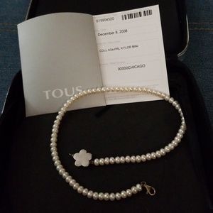 🌸🌸Tous Pearls flower Necklace🌸🌸